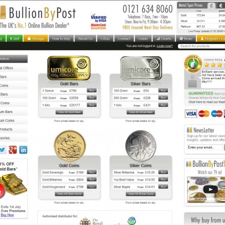 bullion-by-post