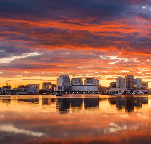 Buying Gold in Virginia - Virginia Sunset View