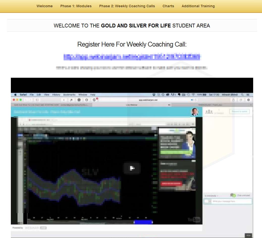 gold and silver for life reviews -screen grab 3