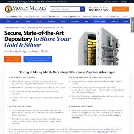 money-metals-depository-reviews-screengrab